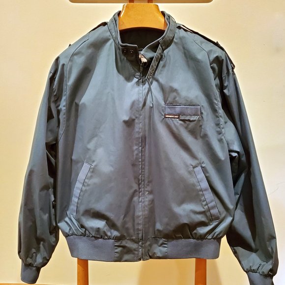 XL Members Only Jacket Teal Green Men's Bomber - Picture 2 of 15